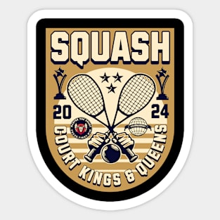 Squash player Sticker